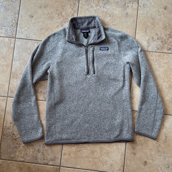 Patagonia men’s better sweater 1/4 zip pullover size small - Picture 6 of 6